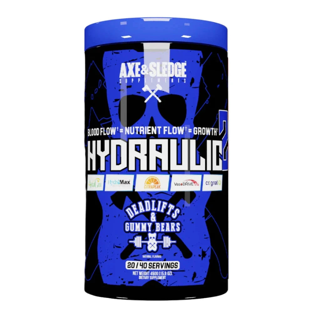 Axe & Sledge Hydraulic 2 Deadlifts & Gummy Bears