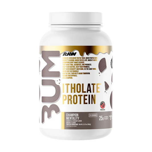 Bum Itholate Protein Champion Mentality 25svg