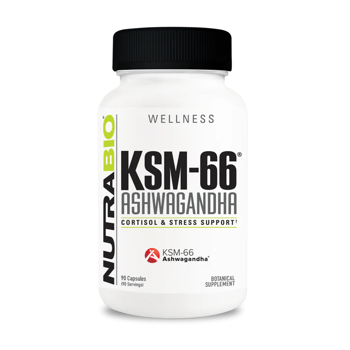 Nutrabio KSM-66 Ashwagandha 600mg 90ct