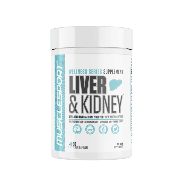 MuscleSport Liver & Kidney 60ct