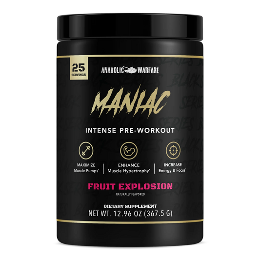 Anabolic Warfare Maniac Preworkout Fruit Explosion
