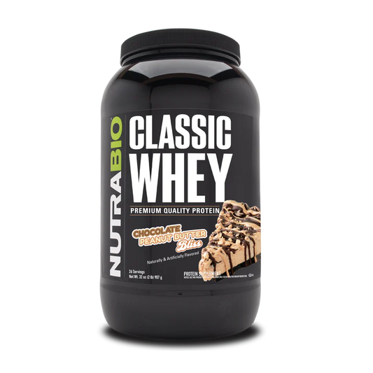 Nutrabio Classic Whey Protein Chocolate Peanut Butter Bliss 2lb