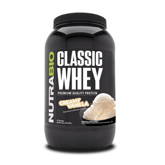 Nutrabio Classic Whey Protein Creamy Vanilla 2lb