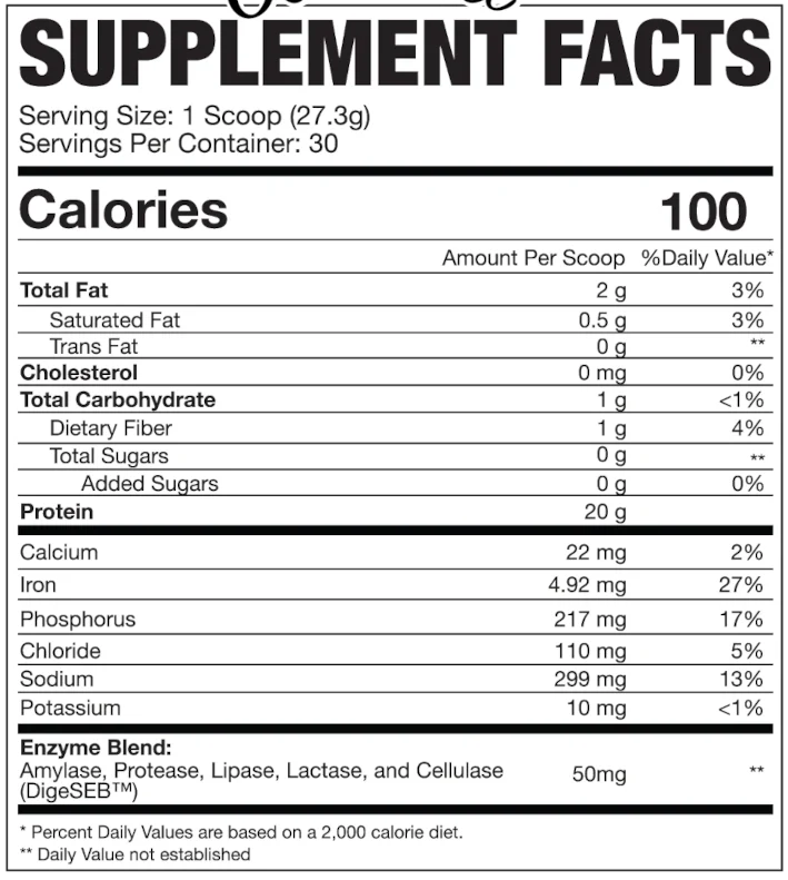 Axe & Sledge Plant Fed Protein Peanut Butter & Banana