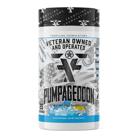 Frontline Formulations Pumpageddon Blue Coconut lemonade