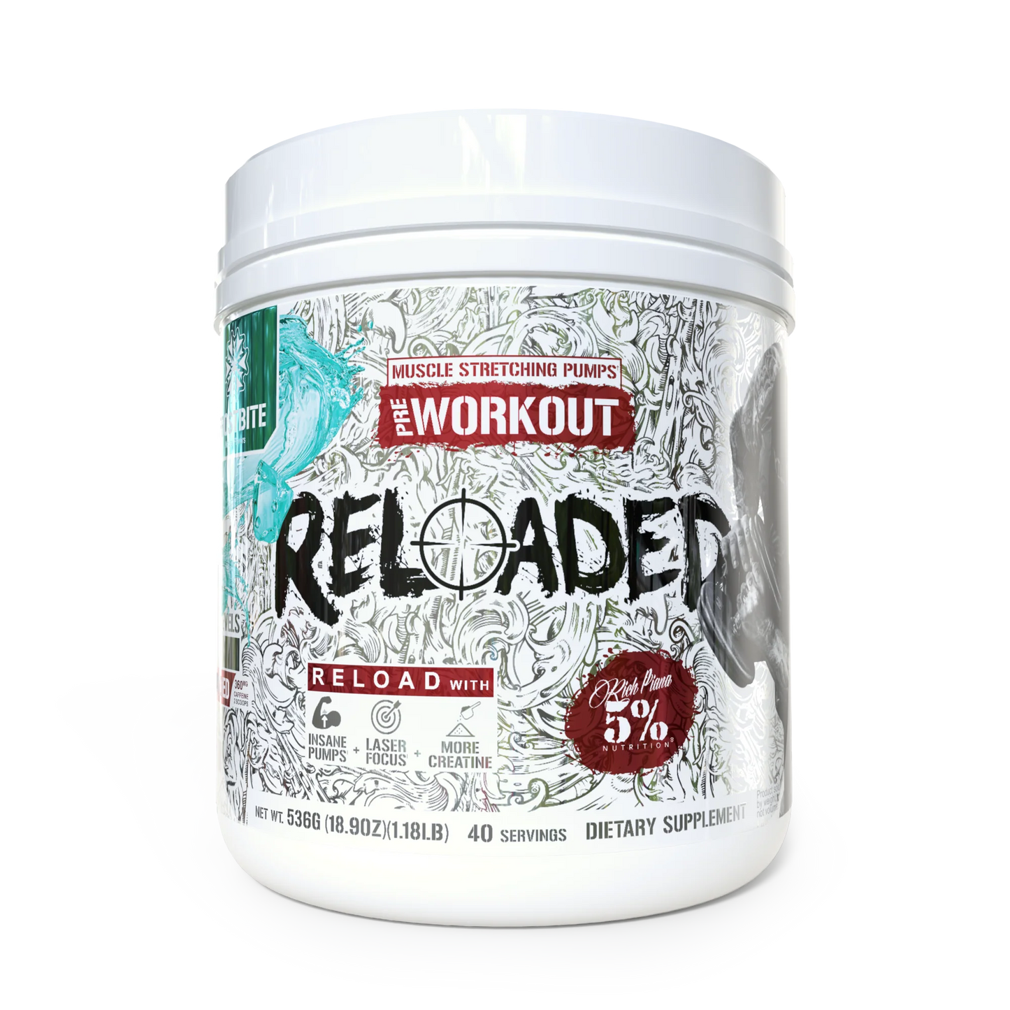 5% Reloaded Preworkout Frostbite