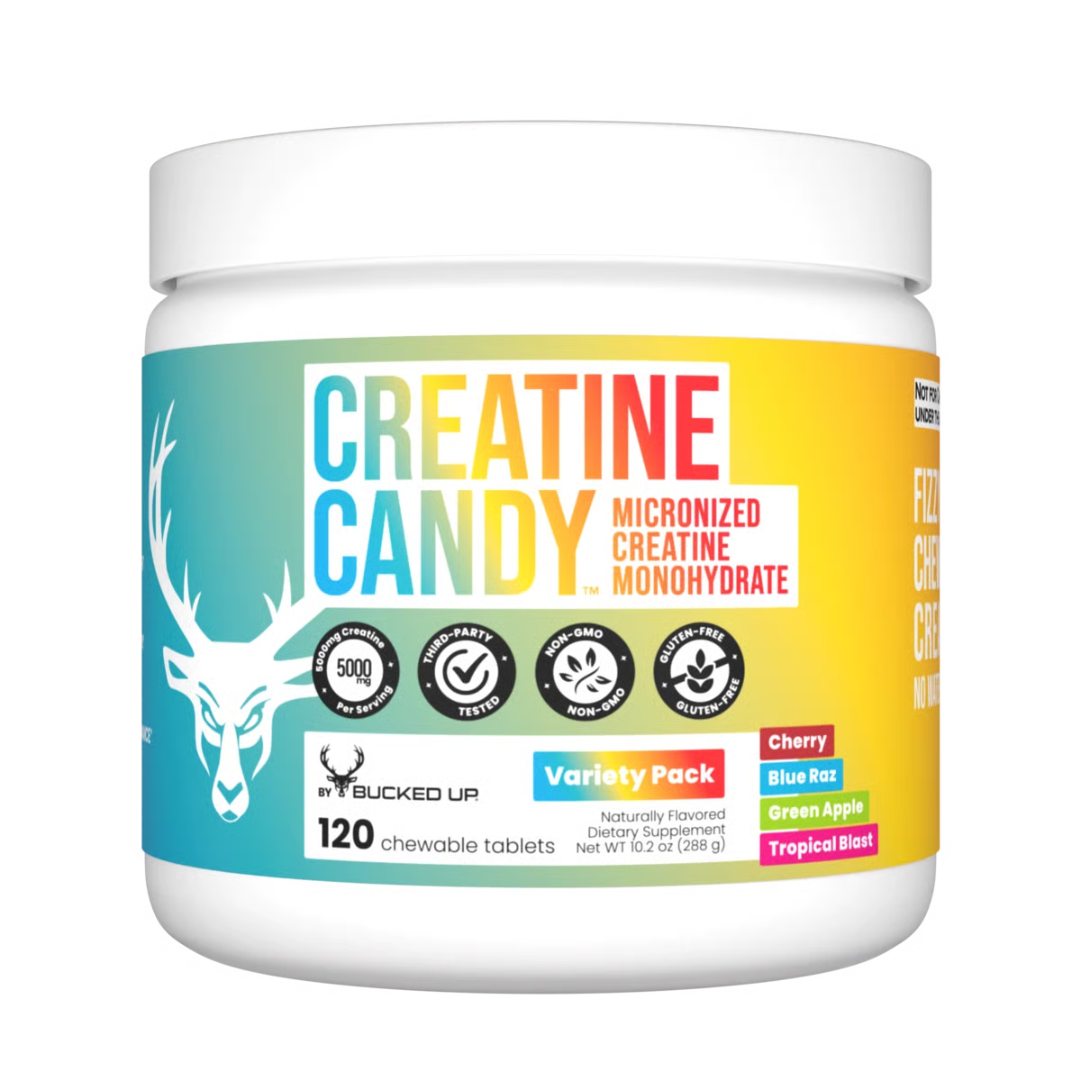 Bucked Up Creatine Candy Variety Flavor