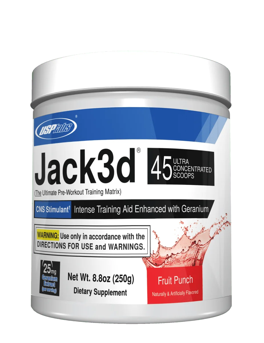 Jack3d Pre Workout Fruit Punch