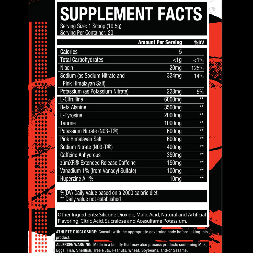 Alchemy Labs Yakka Preworkout Apple Pomegranate