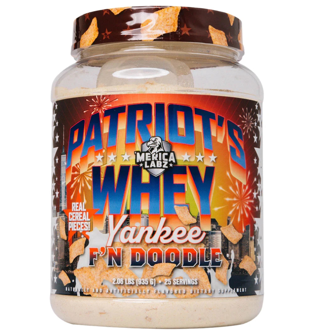 Merica Labz Patriot Whey Yankee F’N Doodle (cinnamon cereal) 2lb